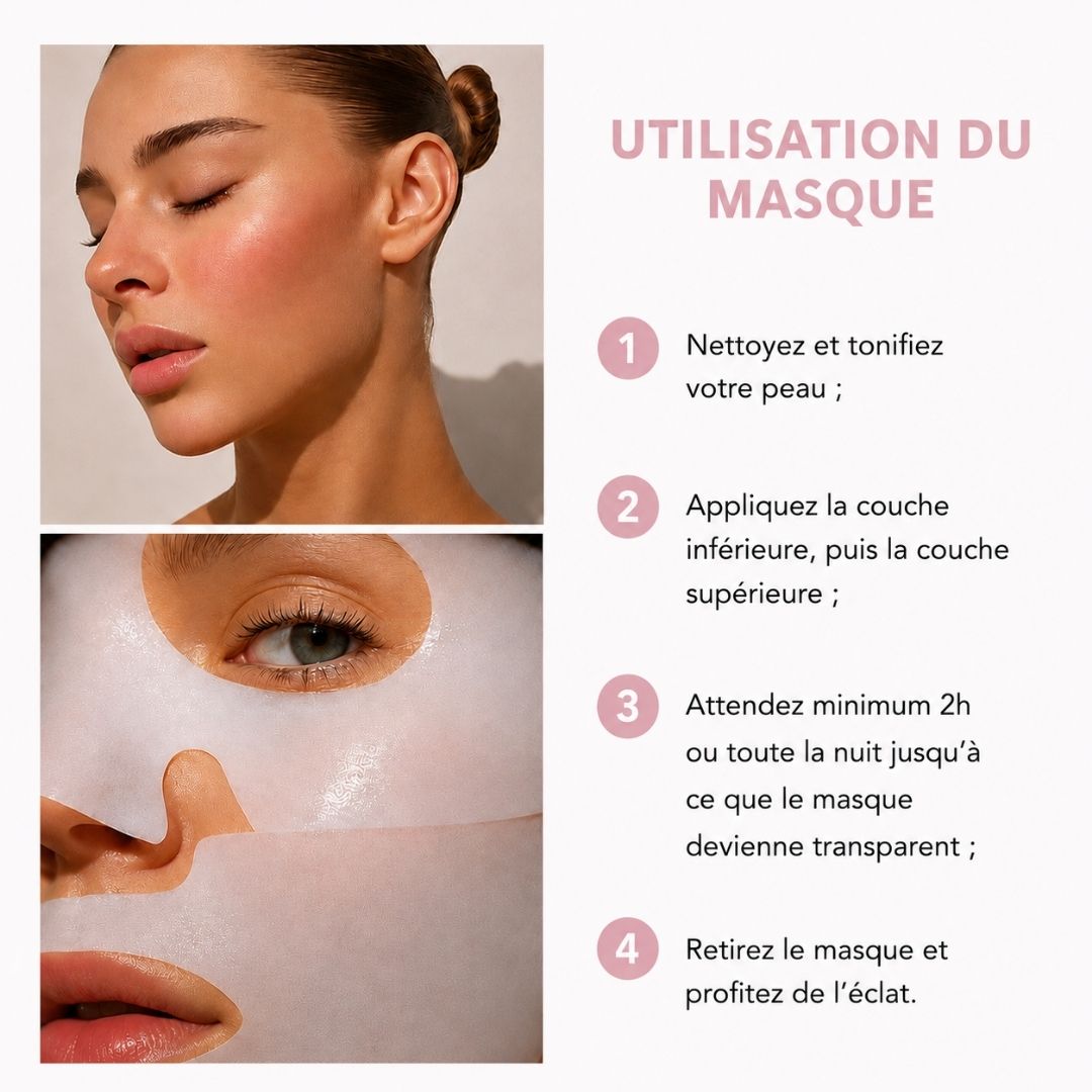 Masque BIO-Collagène Intense - Pack de 4